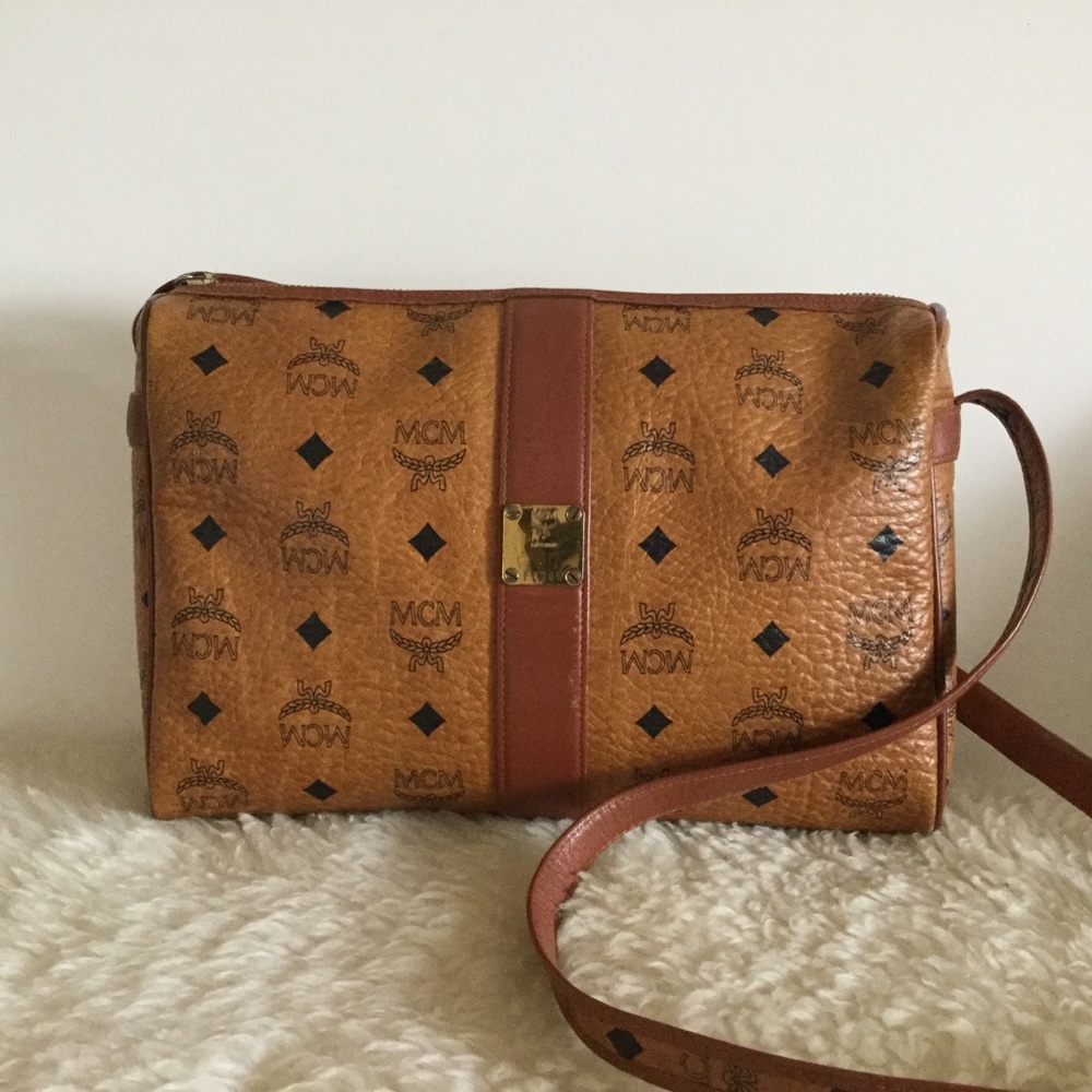 Authentic Vintage MCM Visetos Crossbody Bag